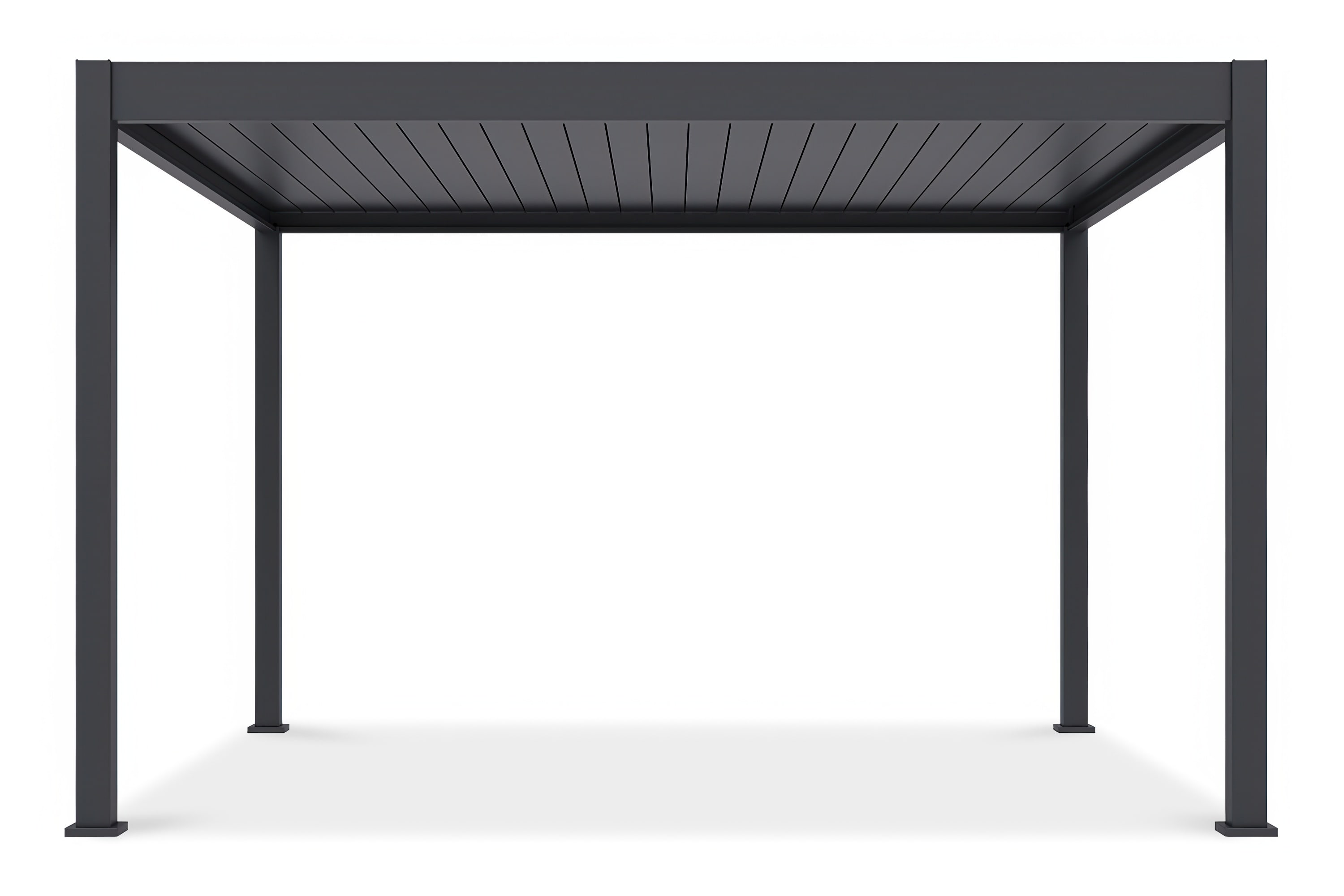 Deluxe Automatic + LED · 3,6 × 4 m · Antracytowy